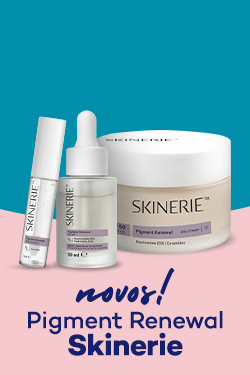 Novos produtos da marca Skinerie da gama Pigmente renewal